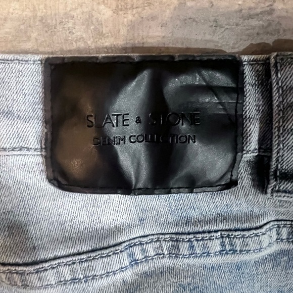 Slate & Stone Men’s Standard Slim Fit Jeans 30 Sz EUC - Picture 5 of 7